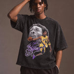 Model wearing the Kobe Bryant — Mamba Rising Tee, front view