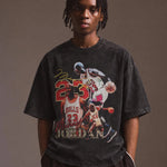 Model wearing the Michael Jordan — 23 Legacy Tee, front view